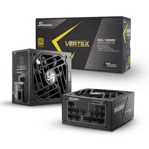 FUENTE DE PODER SEASONIC VERTEX GX-1200 ATX 3.1 - 80PLUS GOLD