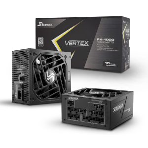 FUENTE DE PODER SEASONIC VERTEX PX-1000 ATX 3.1 - 80PLUS PLATINIUM